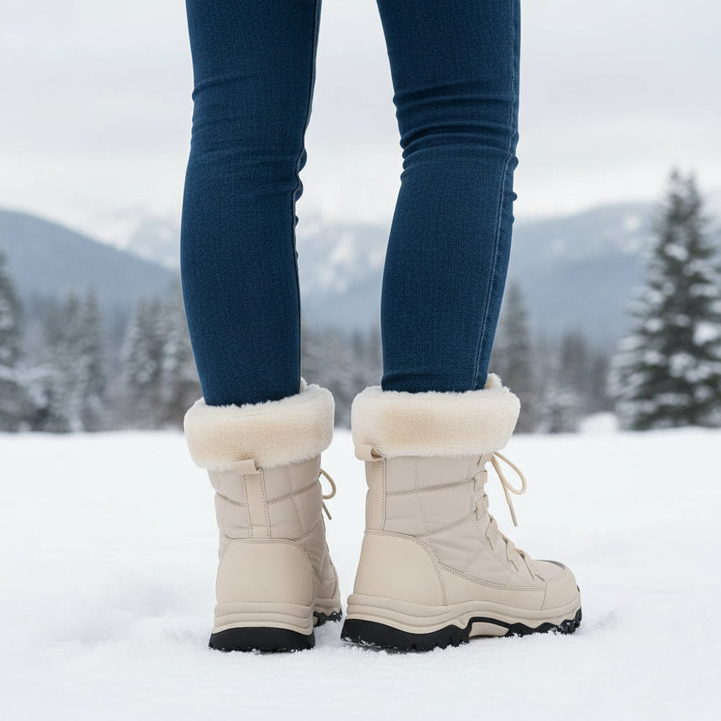 Women’s Mid-Calf Winter Boots-Bon Voyage Vintage