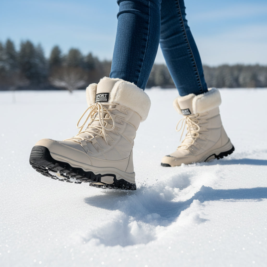Women’s Mid-Calf Winter Boots-Bon Voyage Vintage