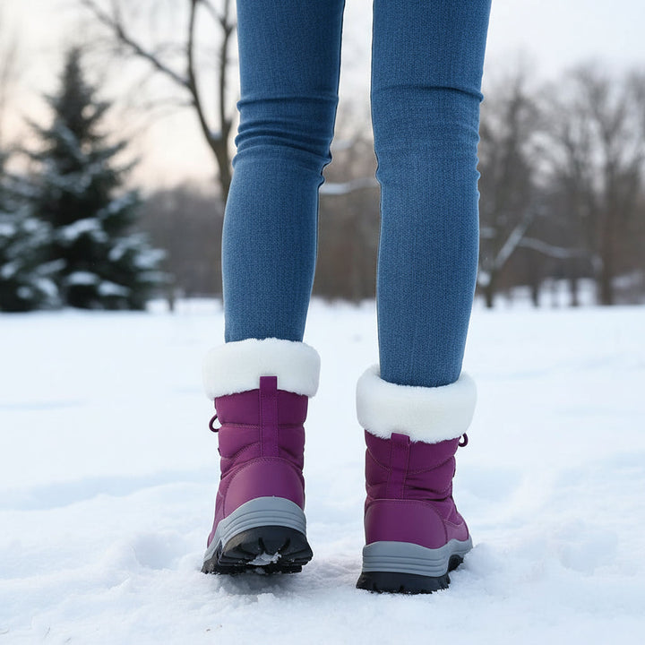 Women’s Mid-Calf Winter Boots-Bon Voyage Vintage