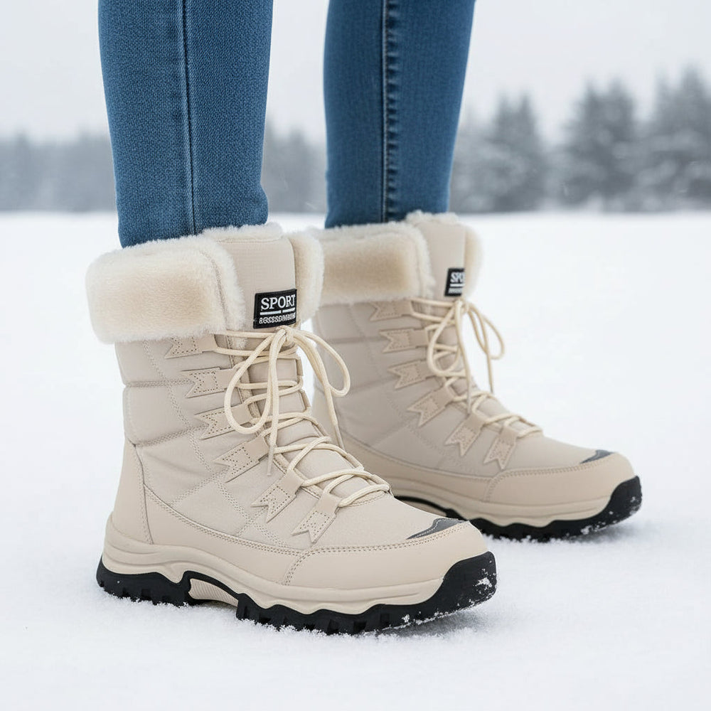 Women’s Mid-Calf Winter Boots-Bon Voyage Vintage