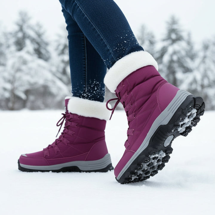 Women’s Mid-Calf Winter Boots-Bon Voyage Vintage