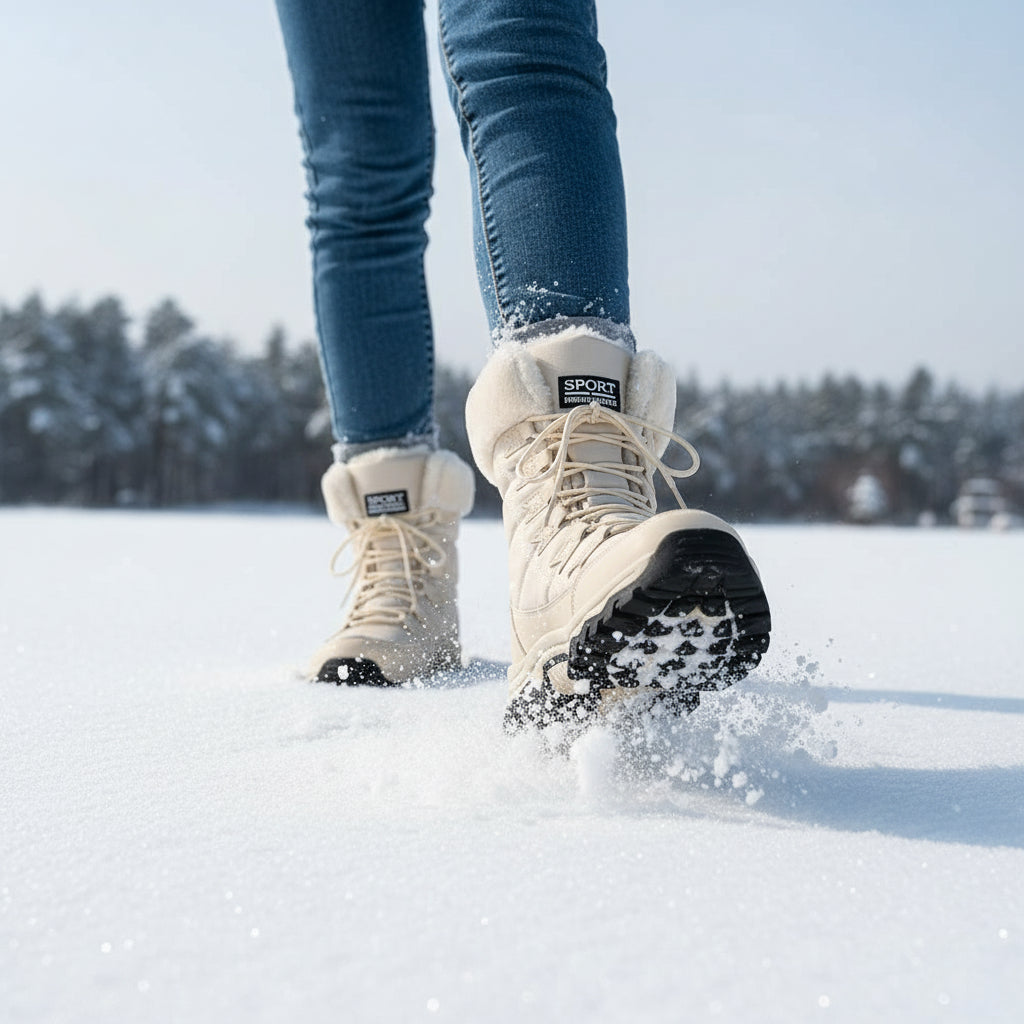 Women’s Mid-Calf Winter Boots-Bon Voyage Vintage