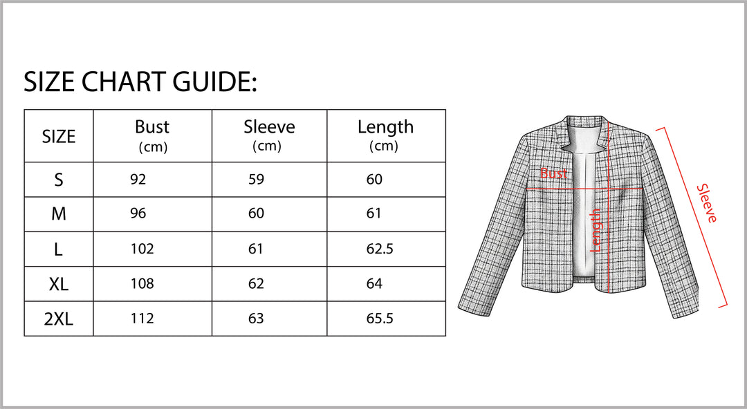 Women's Plaid Slim-Fit Jacquard Top-Bon Voyage Vintage