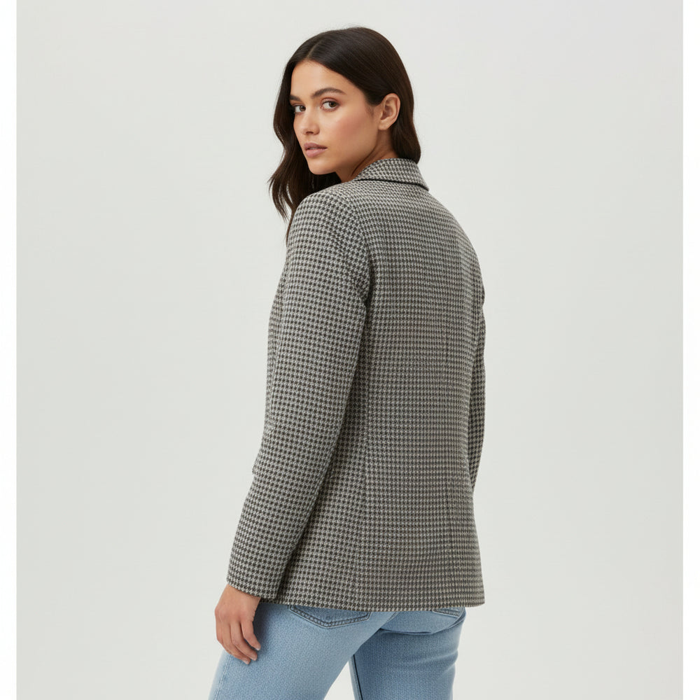 Women's Polyester Long Sleeve Coat-Bon Voyage Vintage