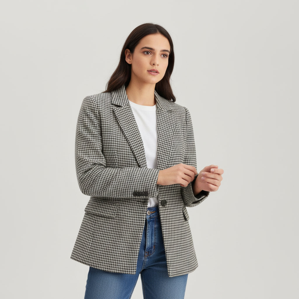 Women's Polyester Long Sleeve Coat-Bon Voyage Vintage