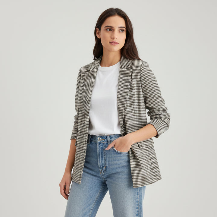 Women's Polyester Long Sleeve Coat-Bon Voyage Vintage