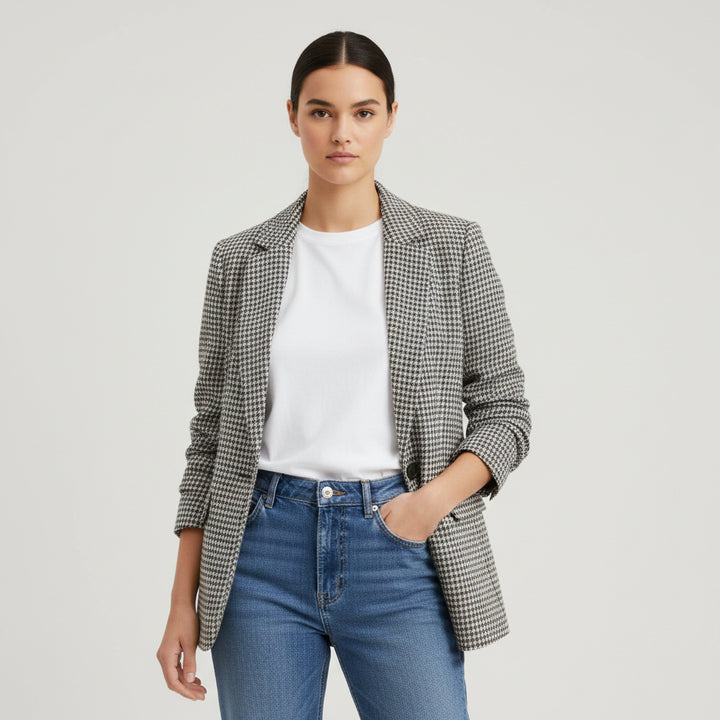 Women's Polyester Long Sleeve Coat-Bon Voyage Vintage