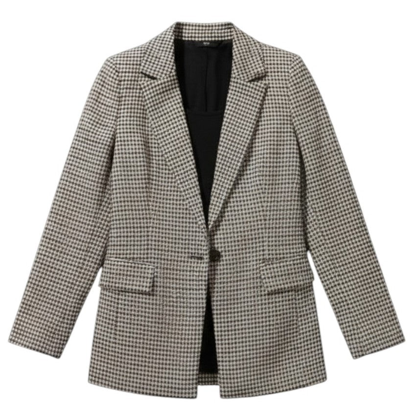 Women's Polyester Long Sleeve Coat-Bon Voyage Vintage