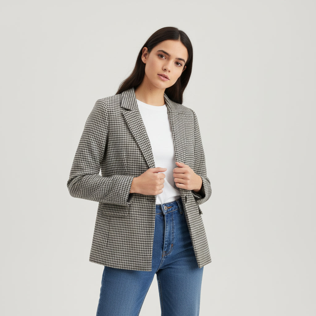 Women's Polyester Long Sleeve Coat-Bon Voyage Vintage