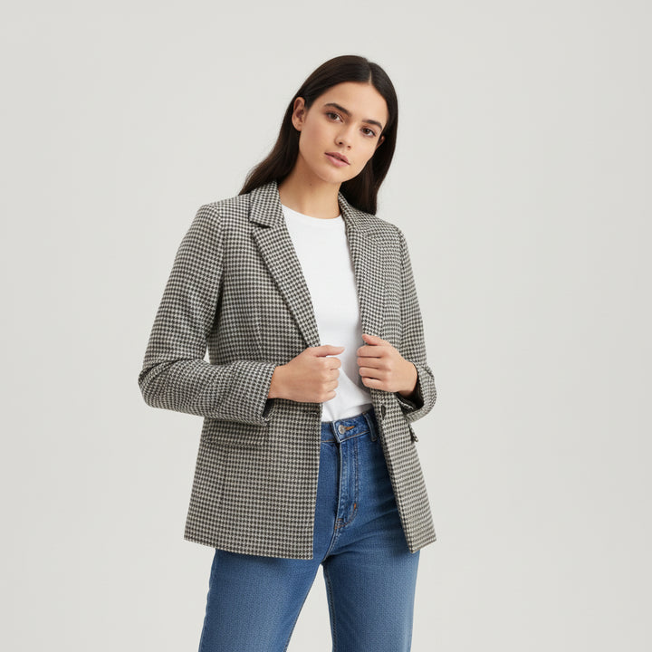 Women's Polyester Long Sleeve Coat-Bon Voyage Vintage