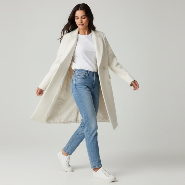 Women’s Solid Color Coat-Bon Voyage Vintage