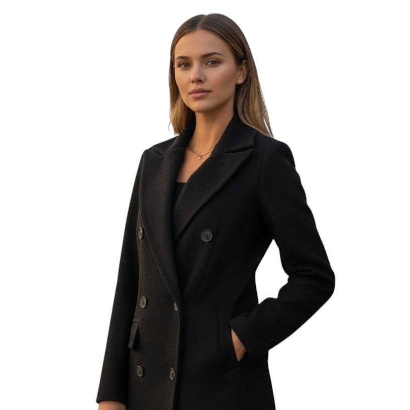Women’s Solid Color Coat-Bon Voyage Vintage