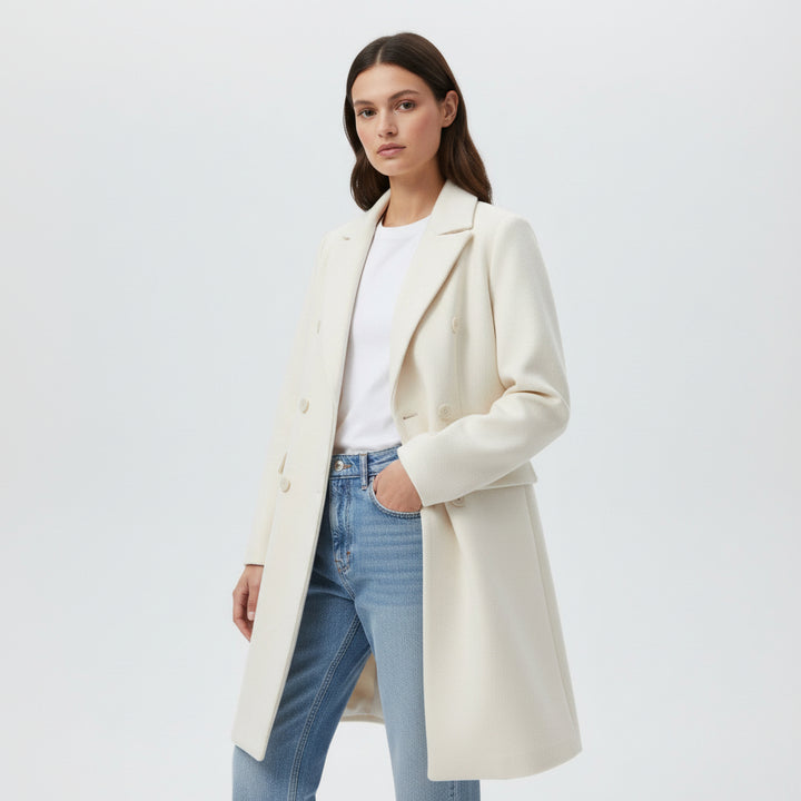 Women’s Solid Color Coat-Bon Voyage Vintage