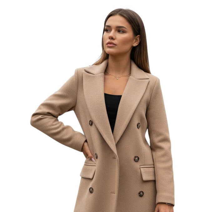 Women’s Solid Color Coat-Bon Voyage Vintage