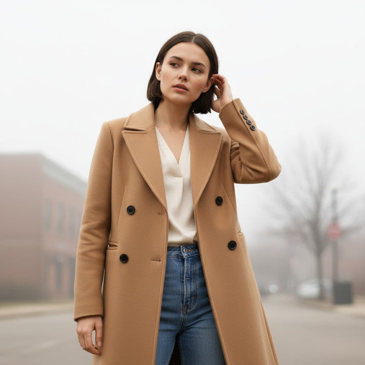 Women’s Solid Color Thick Coat-Bon Voyage Vintage