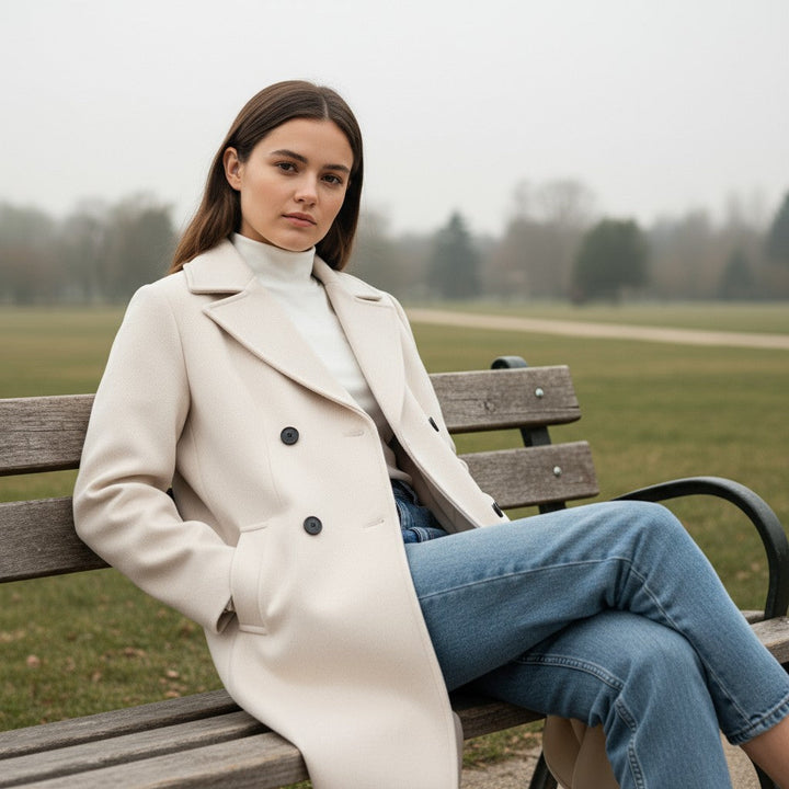 Women’s Solid Color Thick Coat-Bon Voyage Vintage