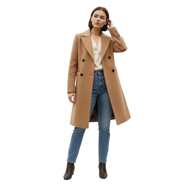 Women’s Solid Color Thick Coat-Bon Voyage Vintage