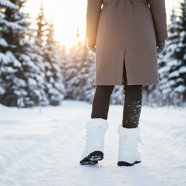 Women’s Thermal Winter Boots Lightweight Mid-Calf Boots-Bon Voyage Vintage
