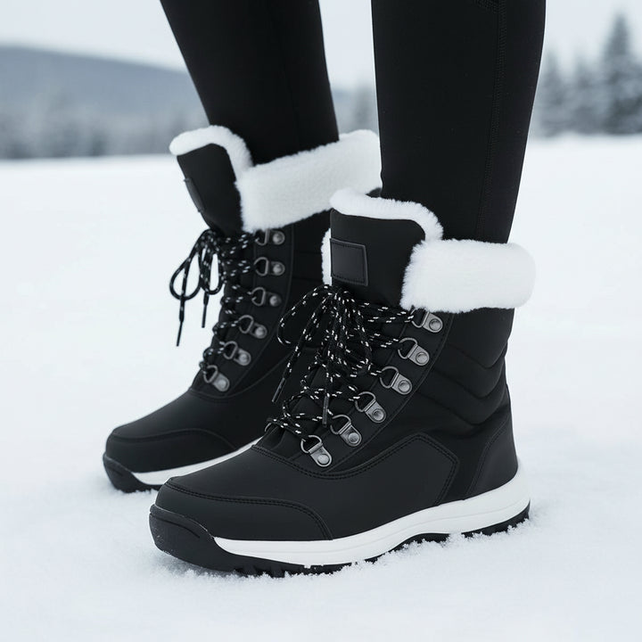 Women’s Thermal Winter Boots Lightweight Mid-Calf Boots-Bon Voyage Vintage