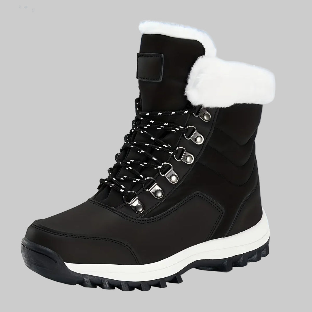 Women’s Thermal Winter Boots Lightweight Mid-Calf Boots-Bon Voyage Vintage