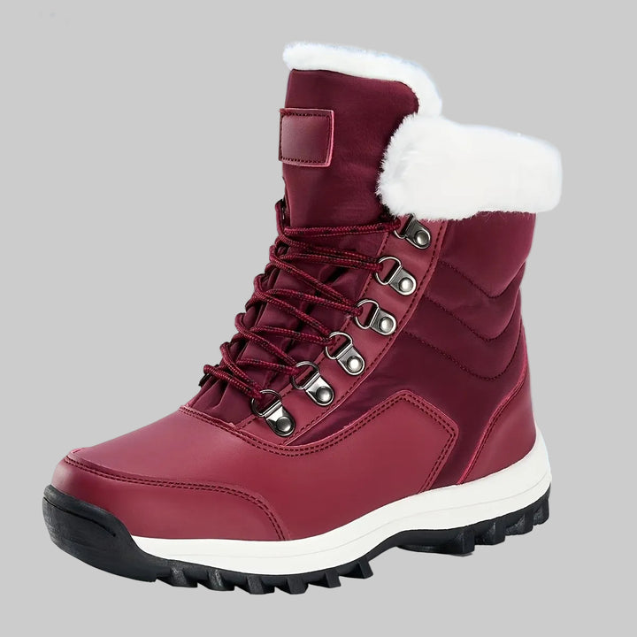 Women’s Thermal Winter Boots Lightweight Mid-Calf Boots-Bon Voyage Vintage