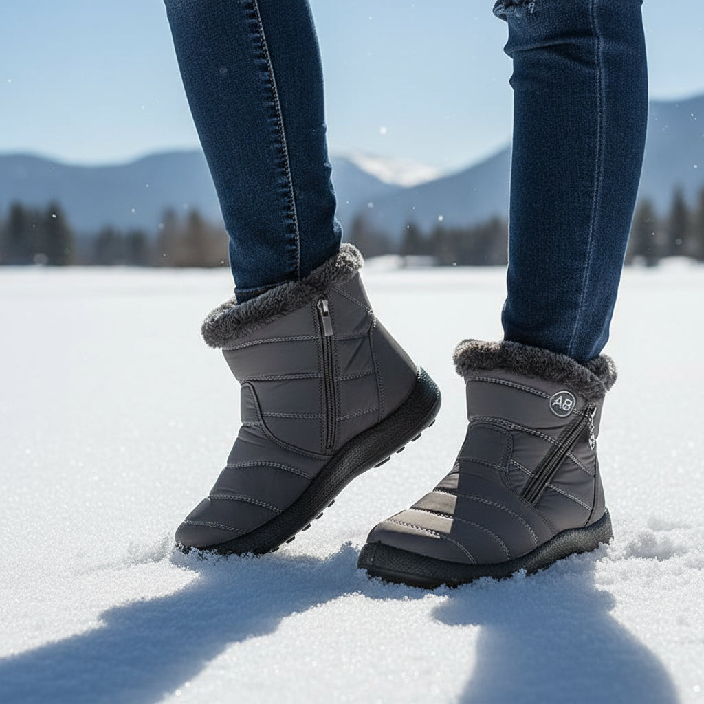 Women’s Winter Snow Boots-Bon Voyage Vintage