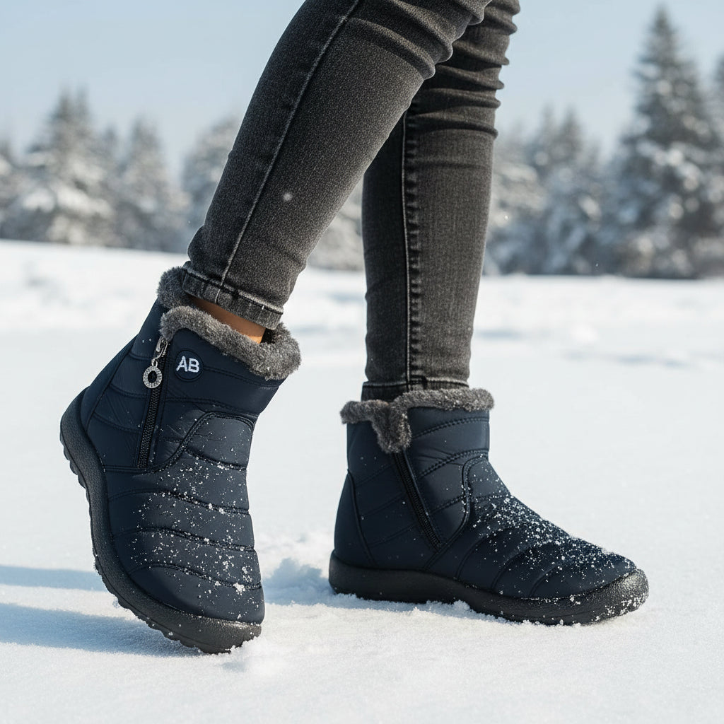 Women’s Winter Snow Boots-Bon Voyage Vintage
